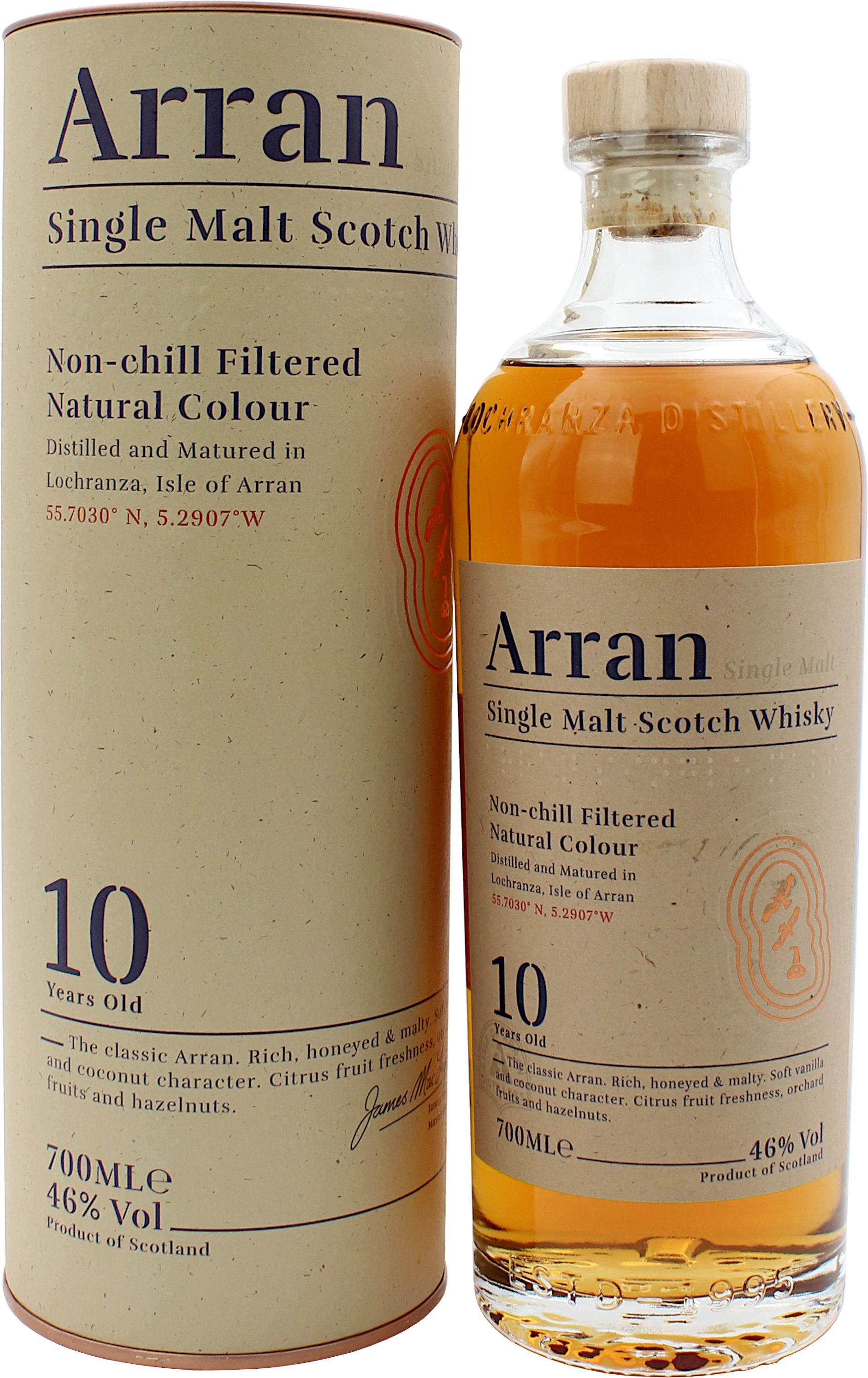 Arran 10 Jahre 46.0% 0,7l