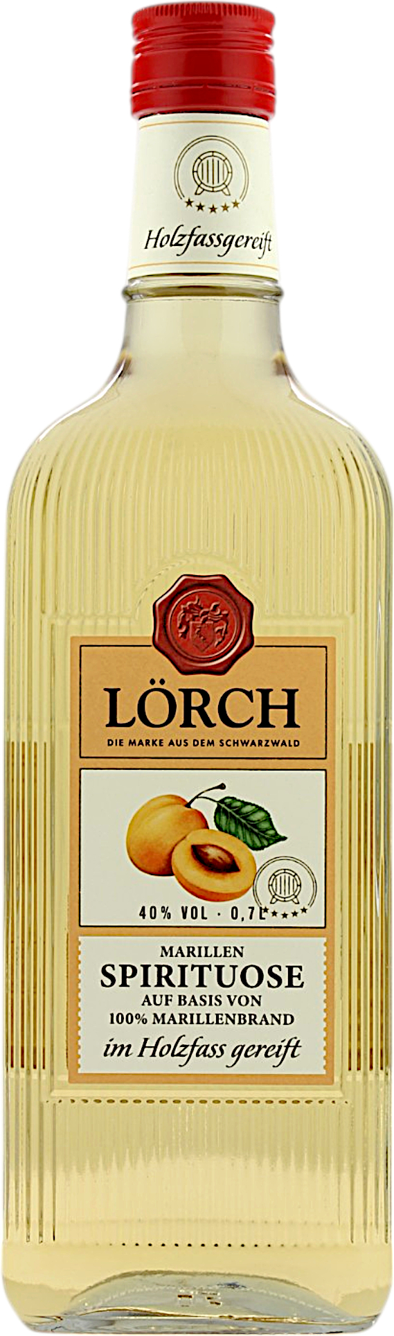 Lörch Marillen Spirituose im Holzfass gereift 40.0% 0,7l