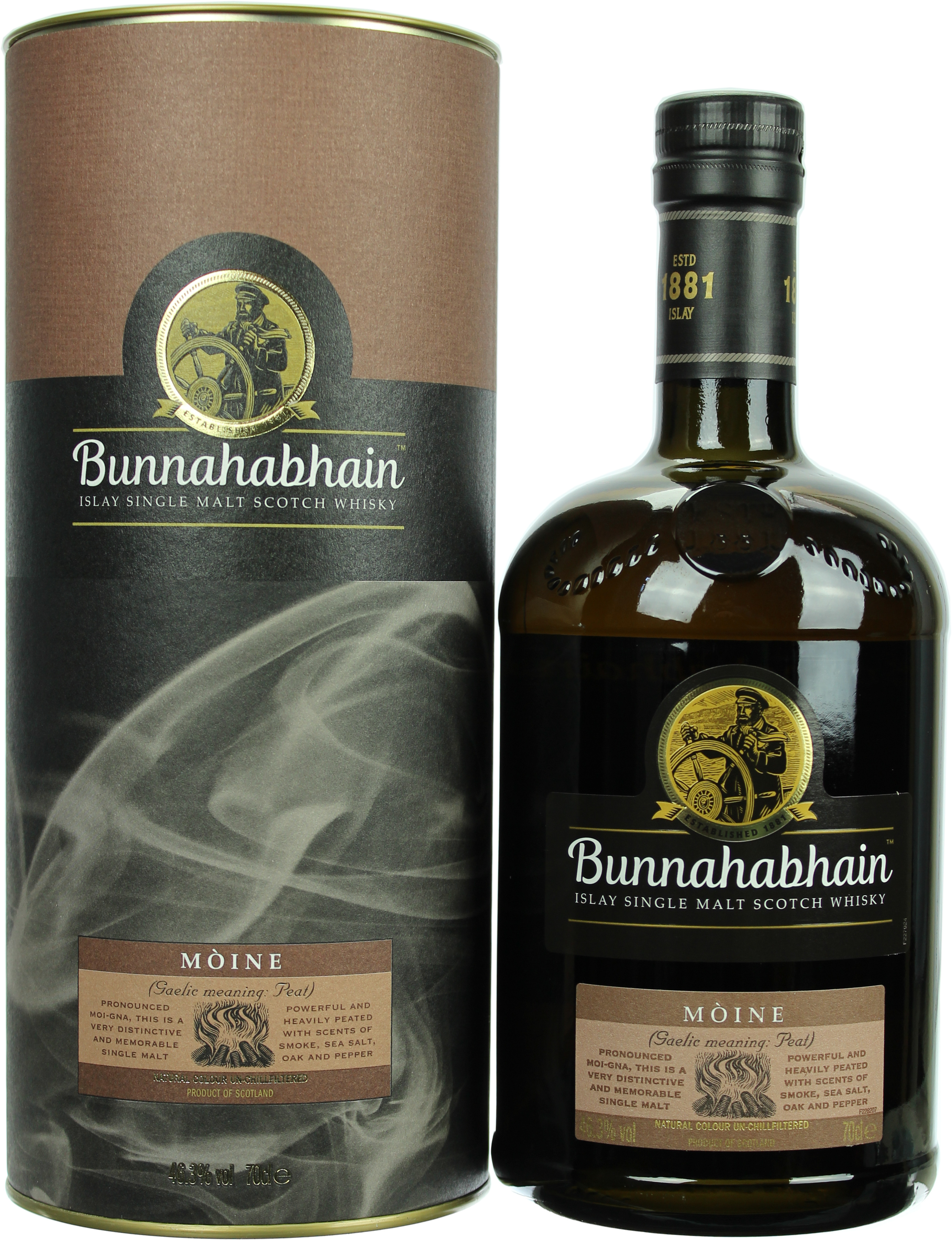 Bunnahabhain Mòine 46.3% 0,7l