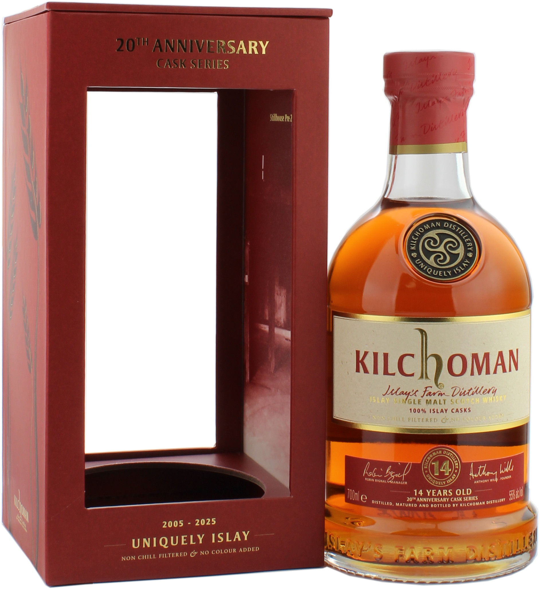Kilchoman 14 Jahre Sherry Cask 20th Anniversary Cask Series 2025 55.0% 0,7l