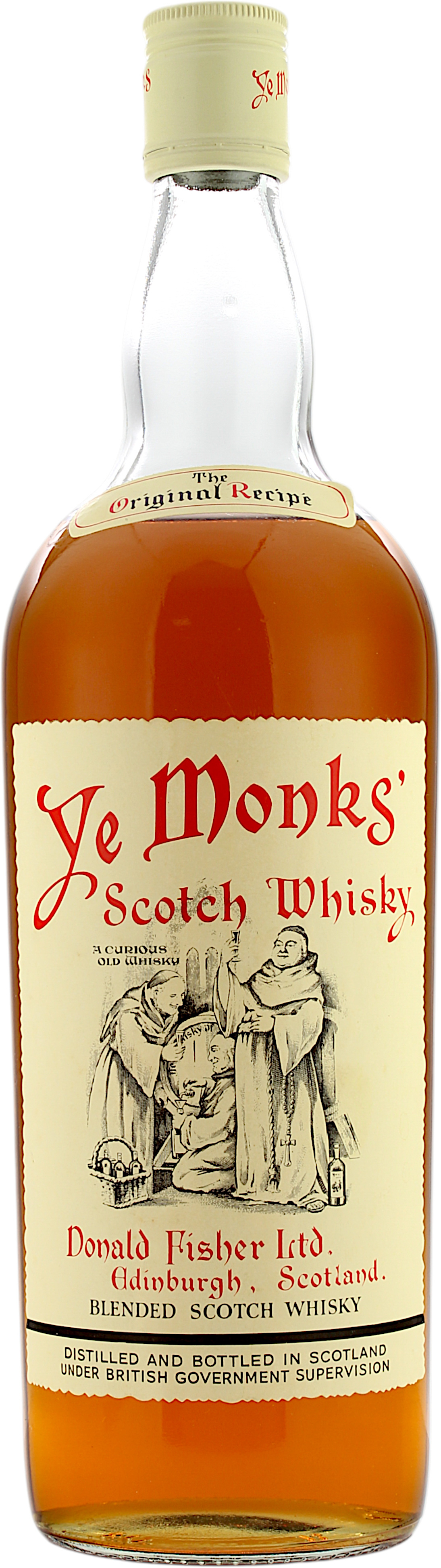 Ye Monks A Curious Old Whisky 43.0% 1 Liter