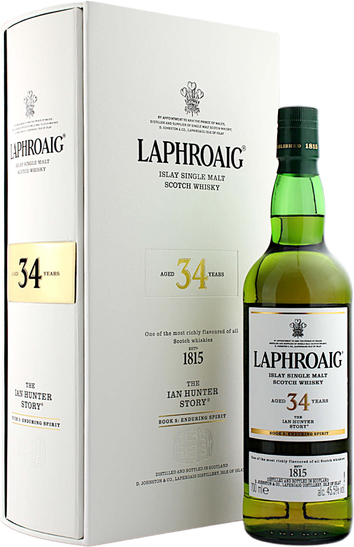 Laphroaig 34 Jahre Ian Hunter Edition No.5 2023 45.5% 0,7l
