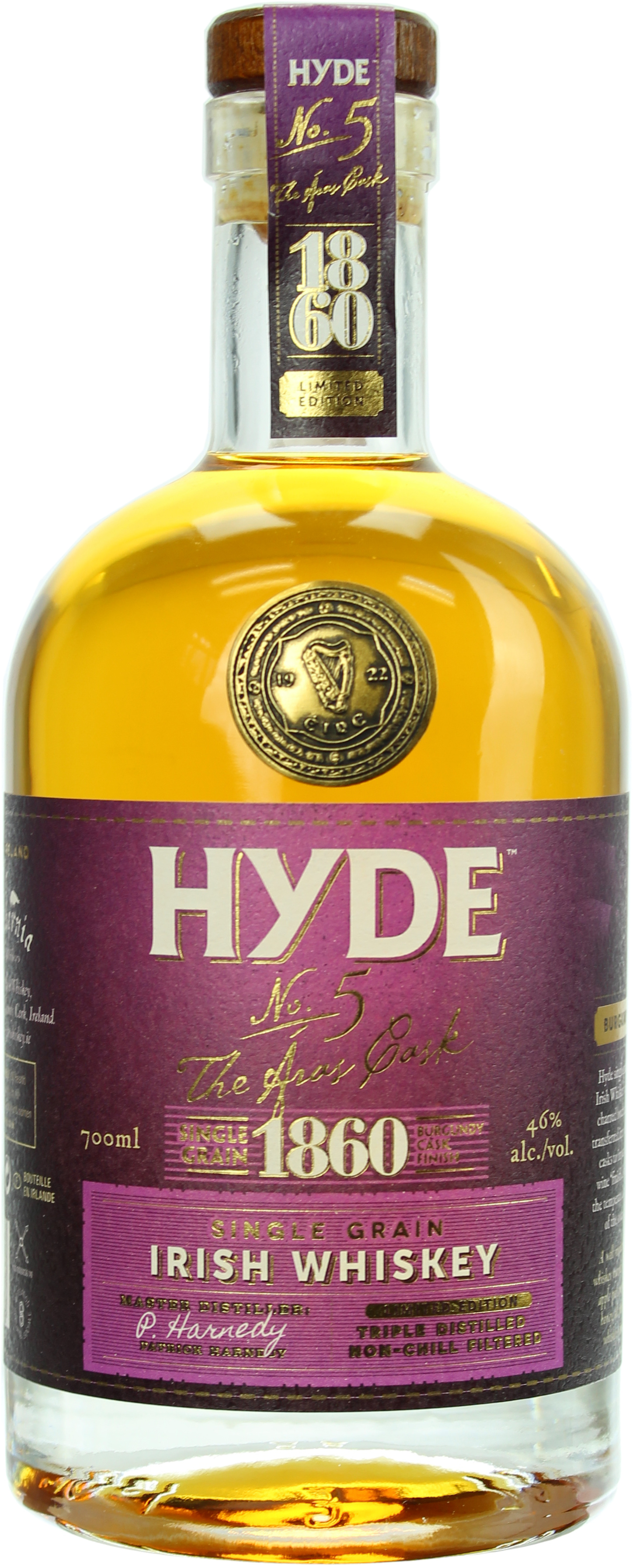 Hyde No. 5 Burgundy Cask 46.0% 0,7l