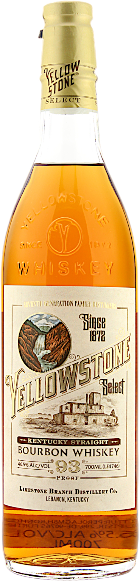 Yellowstone Select Kentucky Straight Bourbon Whiskey 46.5% 0,7l