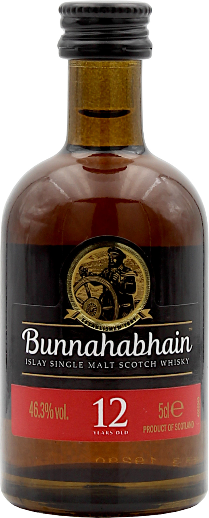 Miniatur Bunnahabhain 12 Jahre 46.3% 0,05l