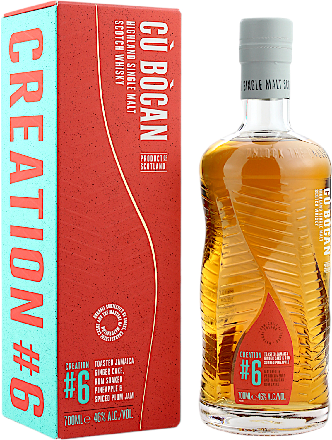 Tomatin Cù Bòcan Creation 6 PX Sherry & Rum Casks 46.0% 0,7l
