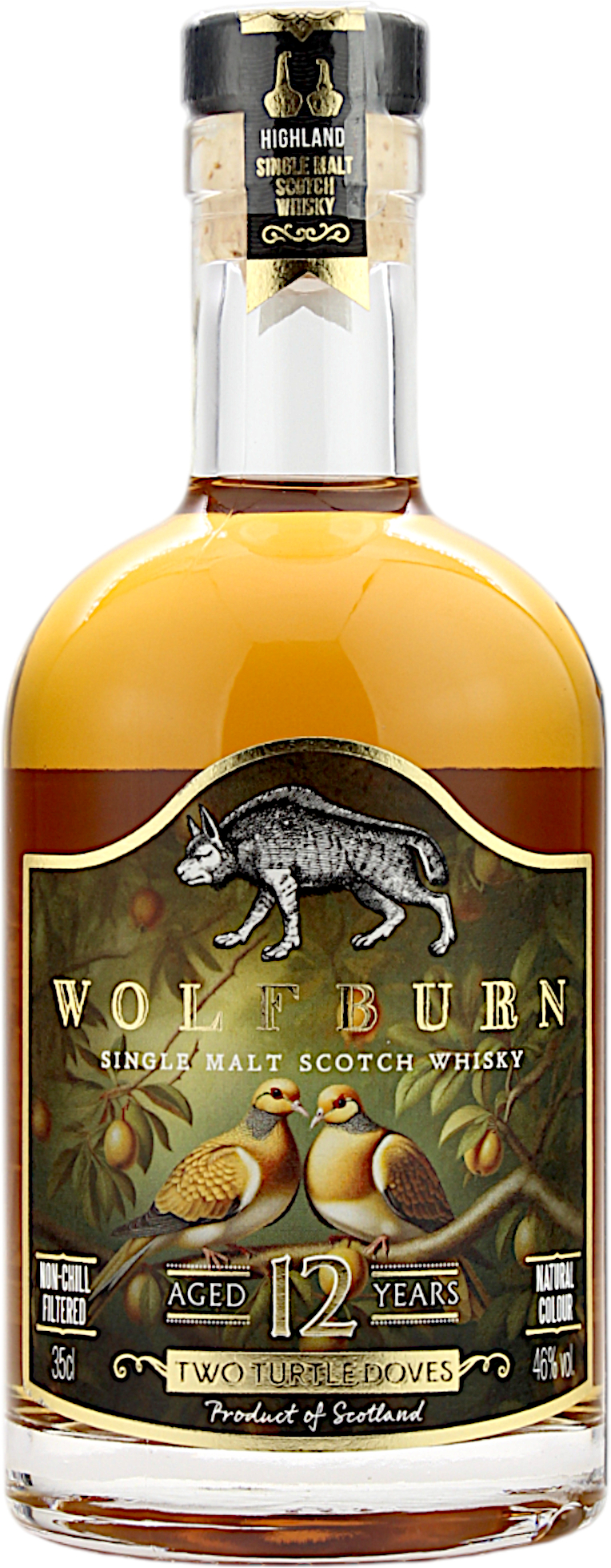 Wolfburn 12 Jahre Two Turtle Doves Christmas Edition 2025 46.0% 0,35l