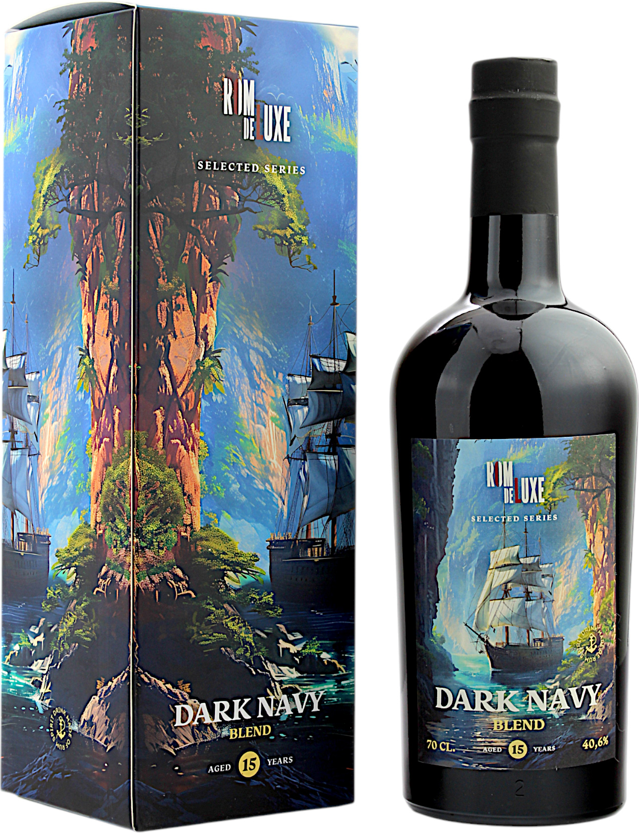 Dark Navy 15 Jahre Selected Series No.3 RomDeLuxe 40.6% 0,7l
