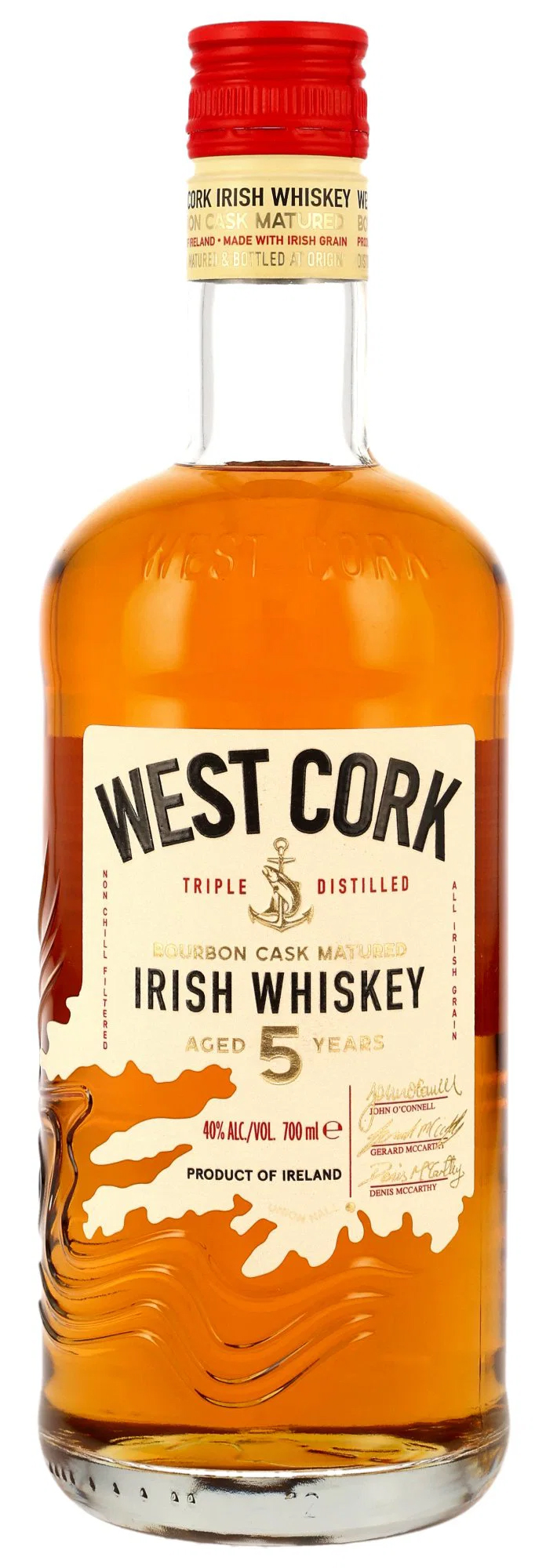 West Cork 5 Jahre Blended Bourbon Cask 40.0% 0,7l