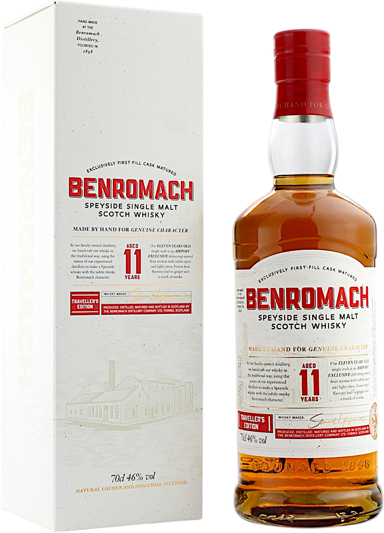 Benromach 11 Jahre Traveller's Edition 46.0% 0,7l