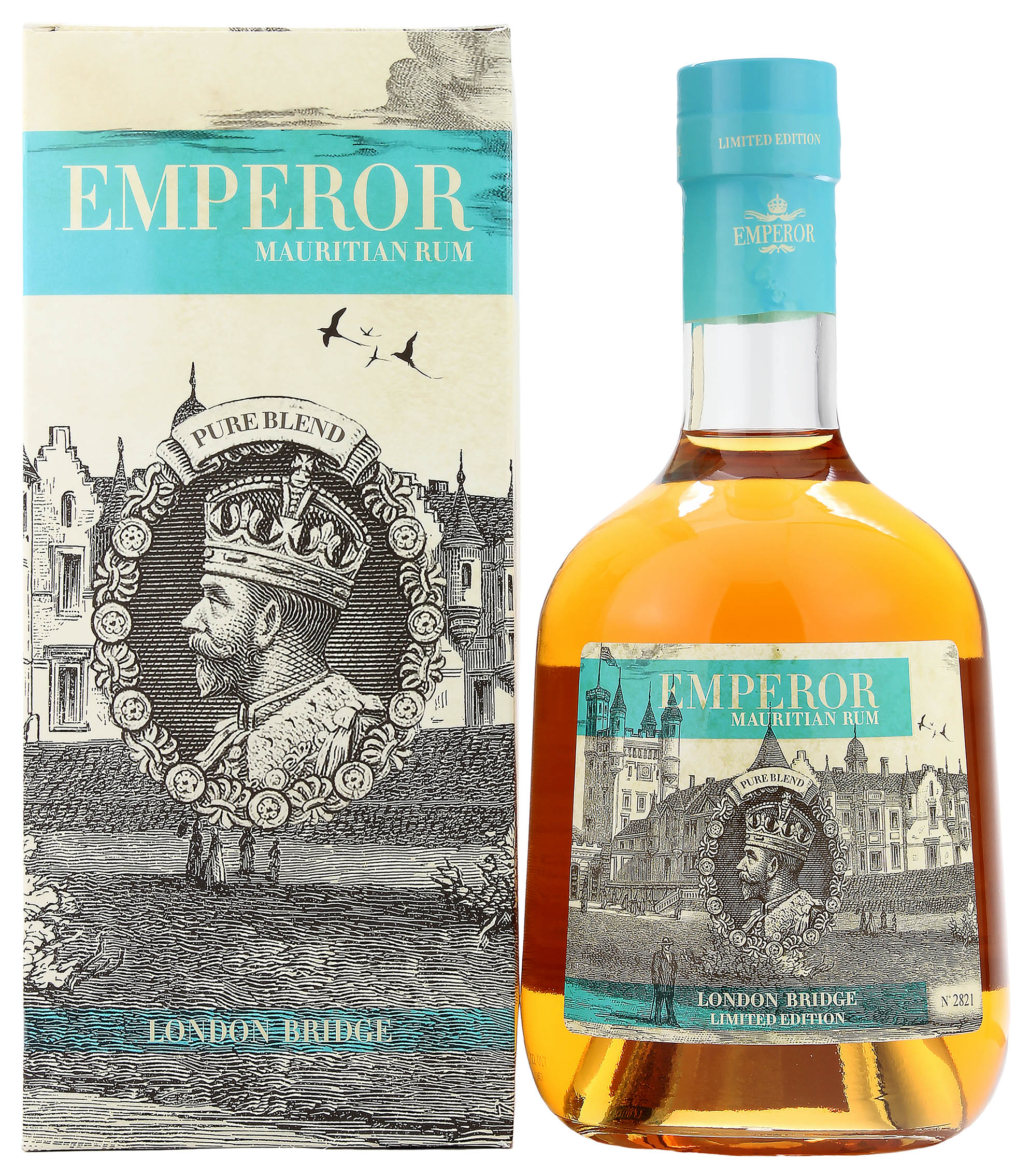 Emperor Mauritian Rum London Bridge 40.0% 0,7l