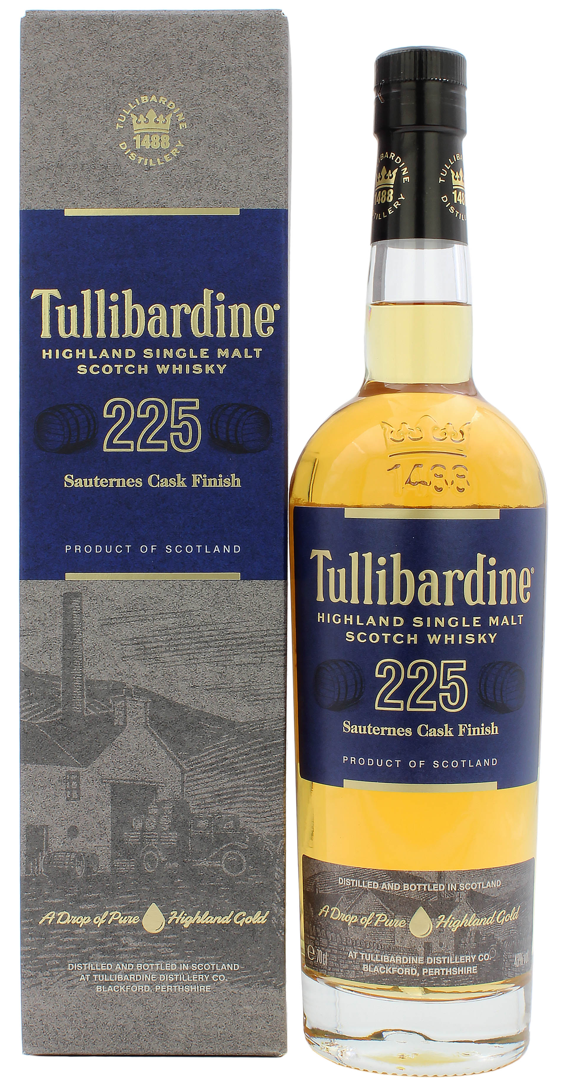 Tullibardine 225 Sauternes Finish 43.0% 0,7l