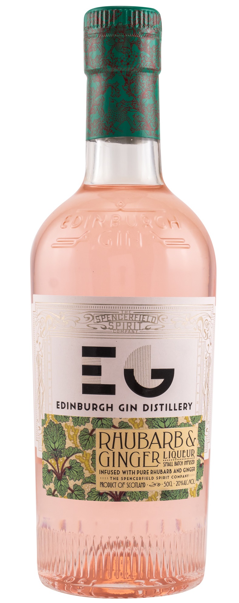Edinburgh Rhubarb & Ginger Gin Liqueur 20.0% 0,5l