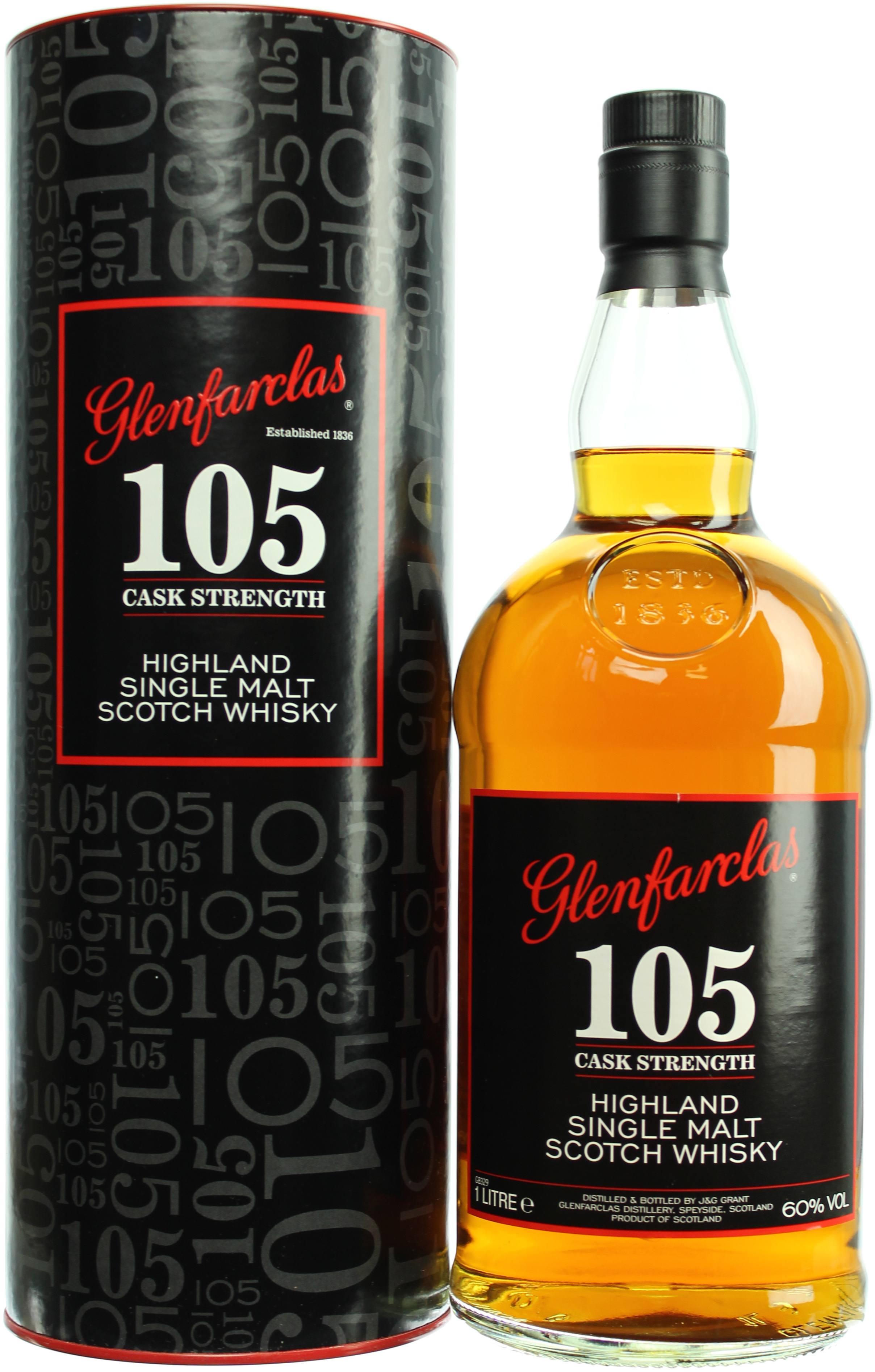 Glenfarclas 105 Cask Strength 60.0% 1 Liter