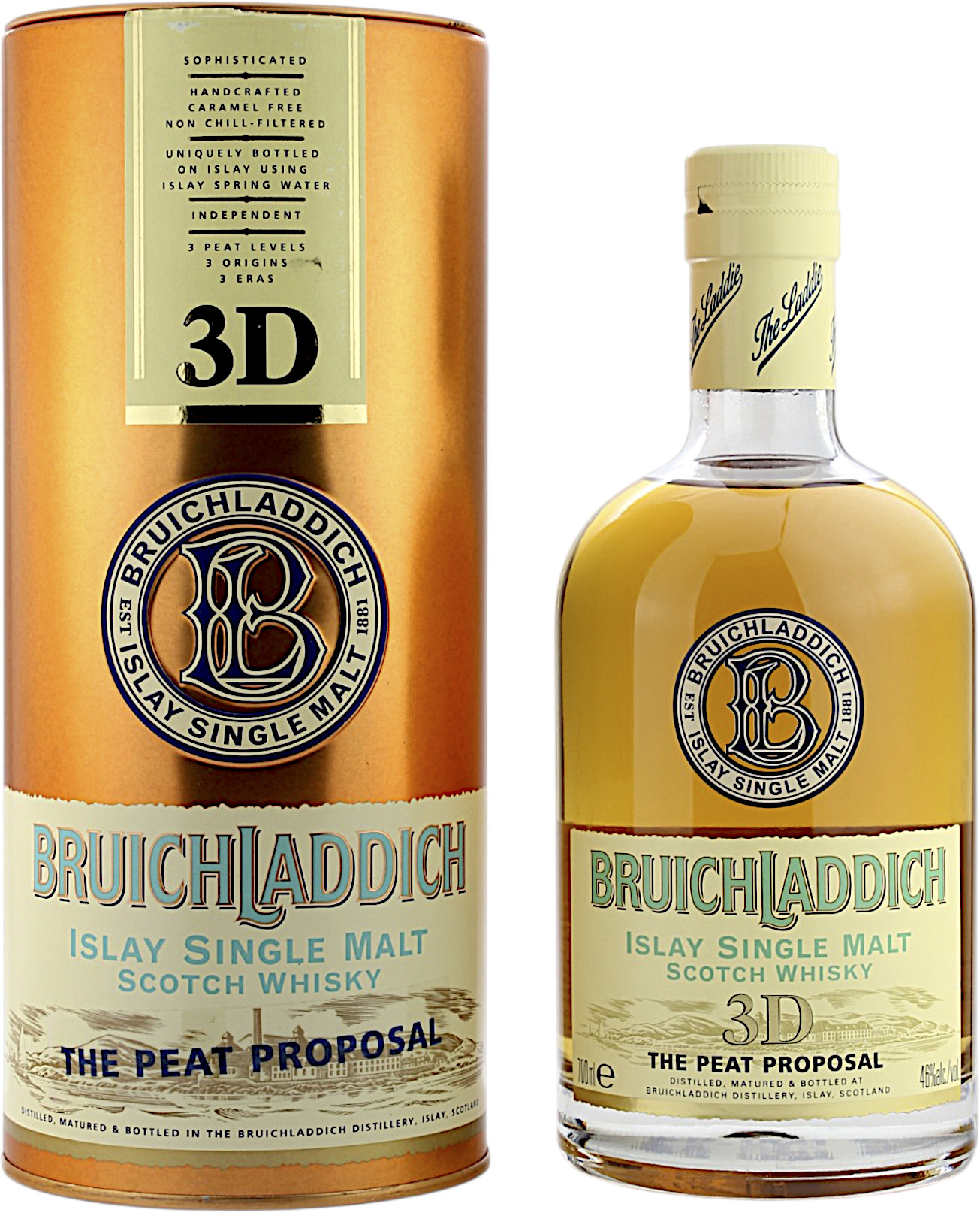 Bruichladdich 3D Peat Proposal 46.0% 0,7l