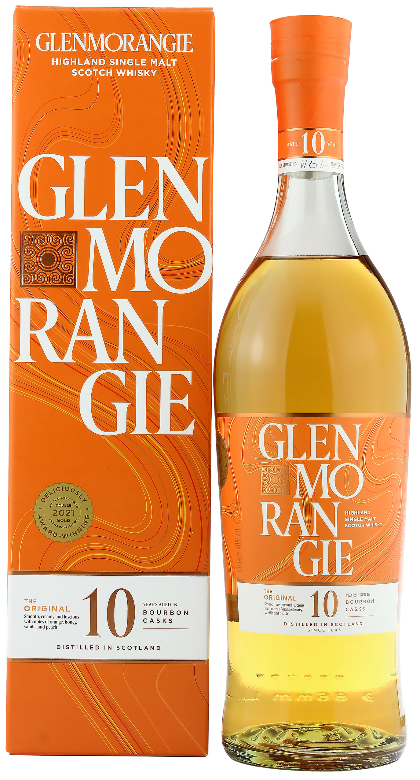 Glenmorangie Original 10 Jahre in Geschenkverpackung 40.0% 0,7l