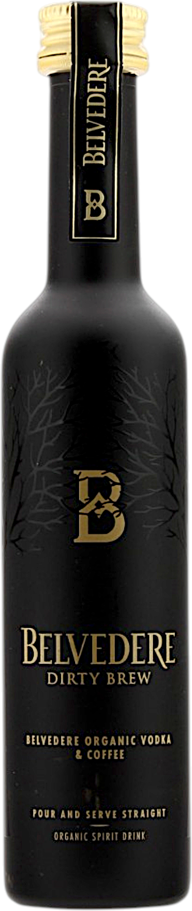Miniatur Belvedere Dirty Brew Coffee & Vodka 30.0% 0,05l