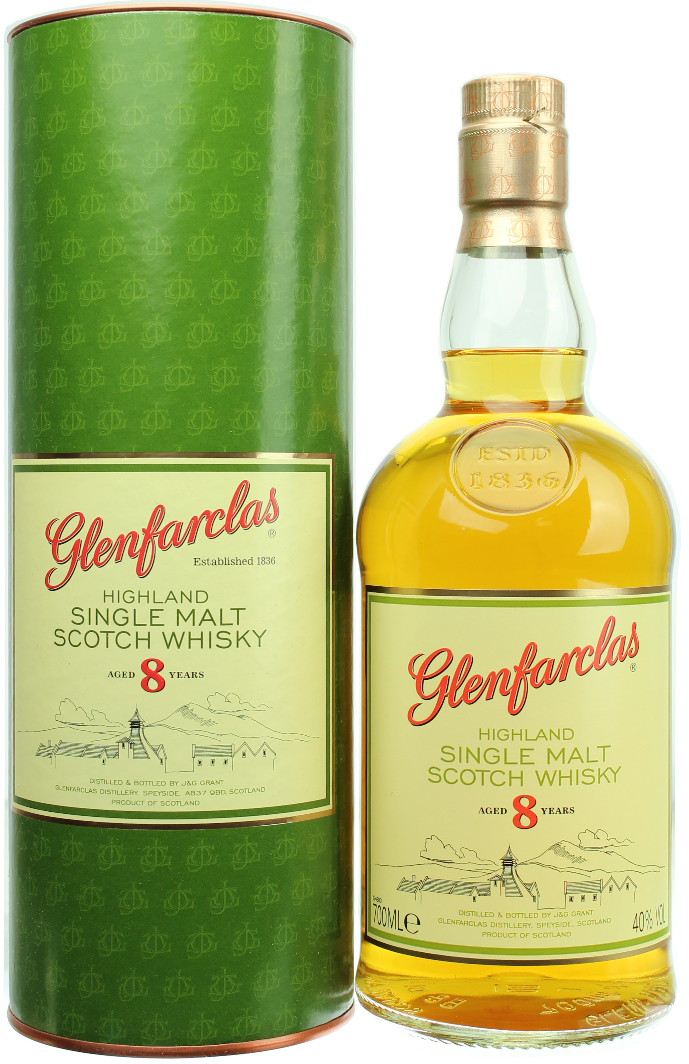 Glenfarclas 8 Jahre 40.0% vol. 0,7l