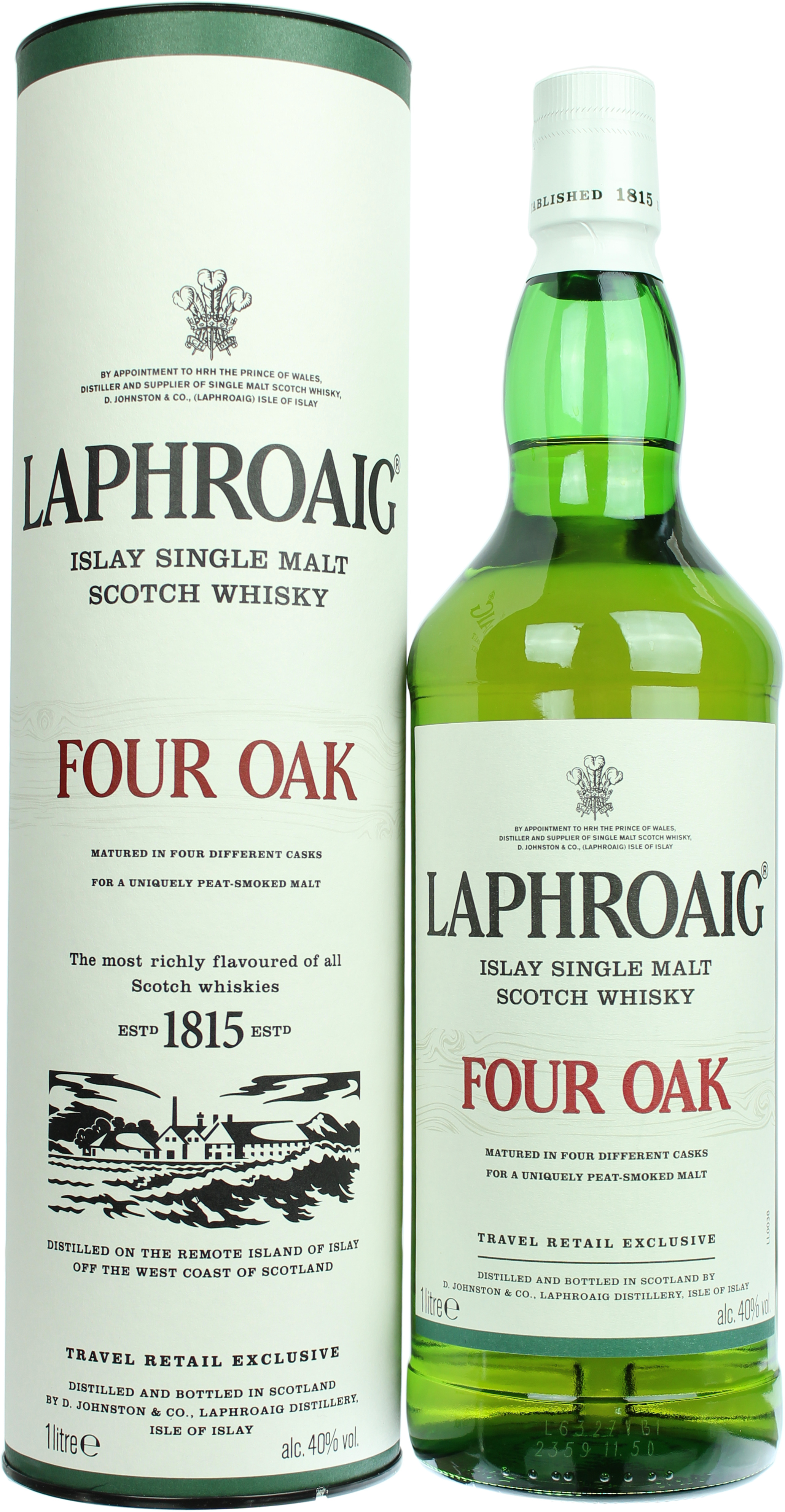 Laphroaig Four Oak 40.0% 1 Liter