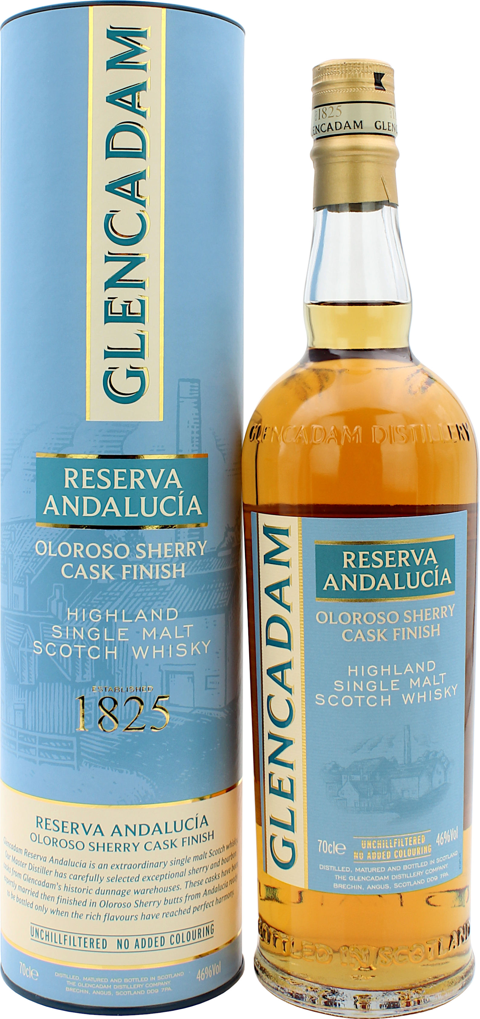 Glencadam Reserva Andalucia Oloroso Sherry Cask Finish 46.0% 0,7l