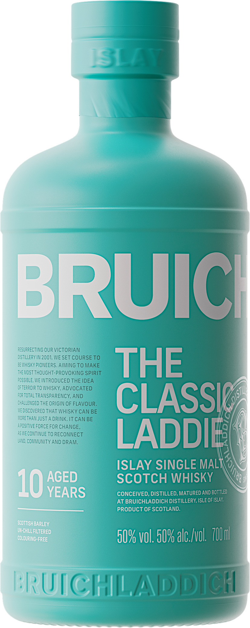 Bruichladdich 10 Jahre Scottish Barley The Classic Laddie 50.0% 0,7l