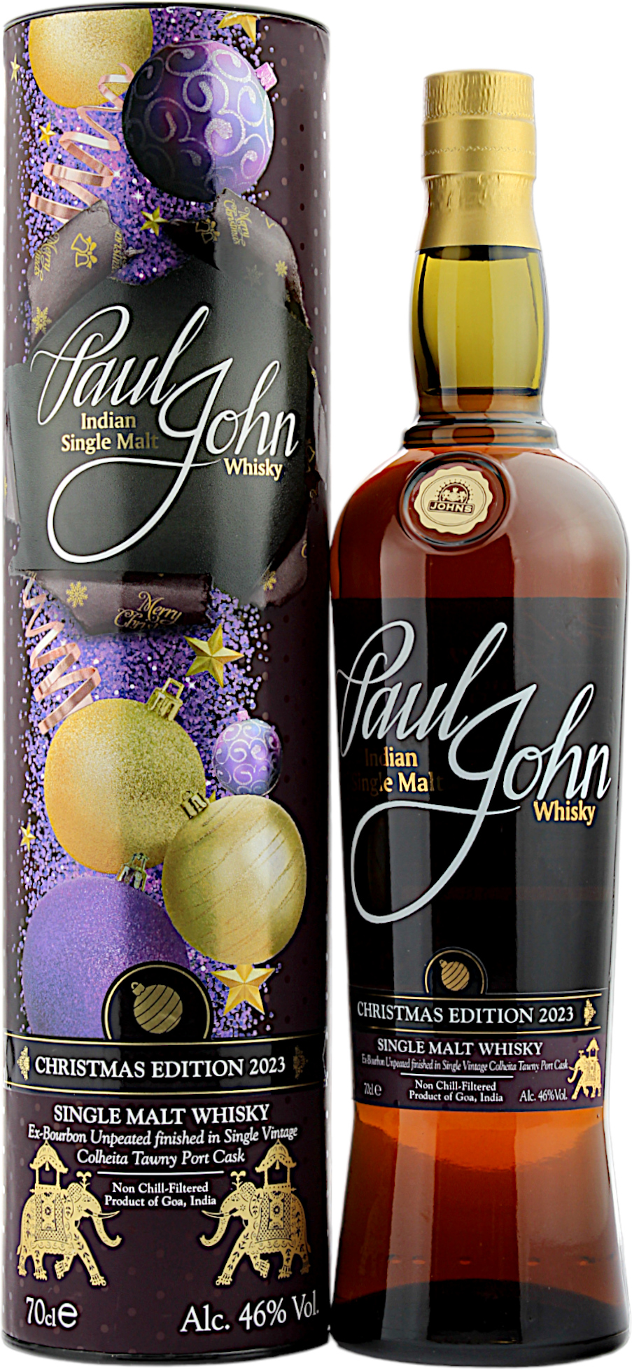 Paul John Christmas Edition 2023 Single Malt 46.0% 0,7l