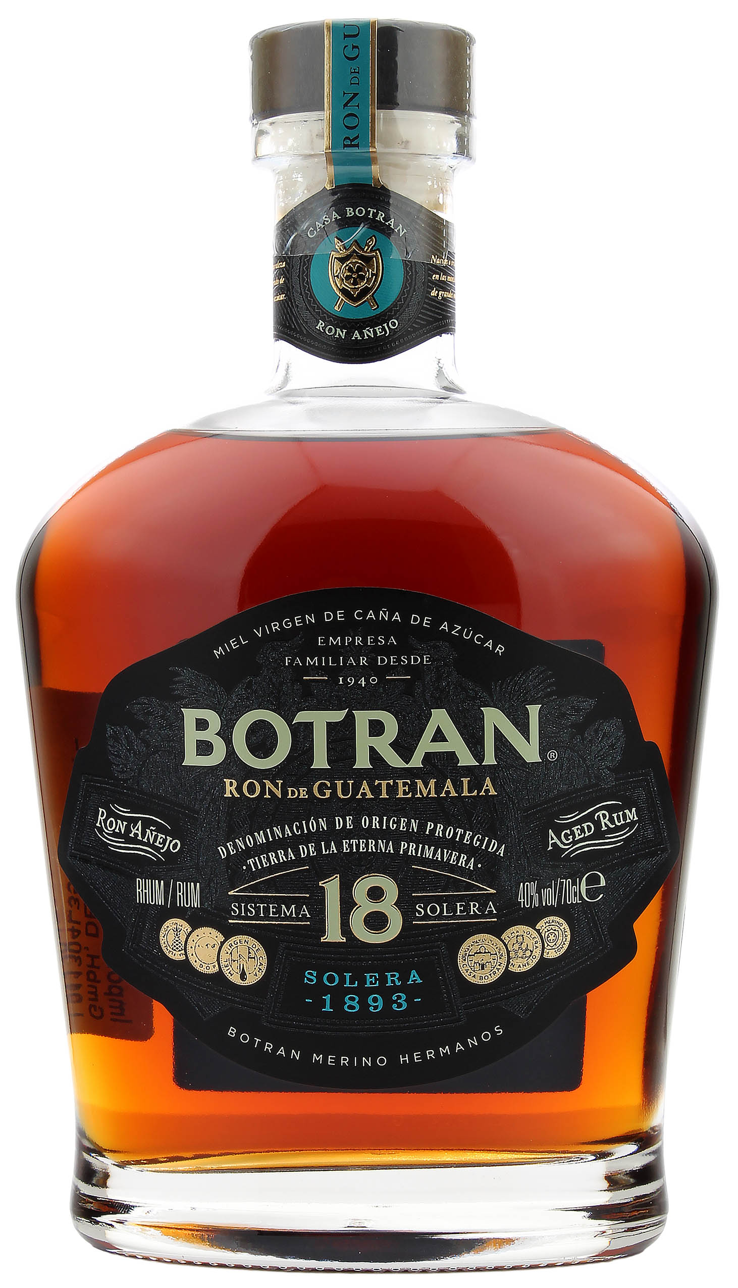 Botran Solera 1893 Rum 18 Jahre 40.0% 0,7l