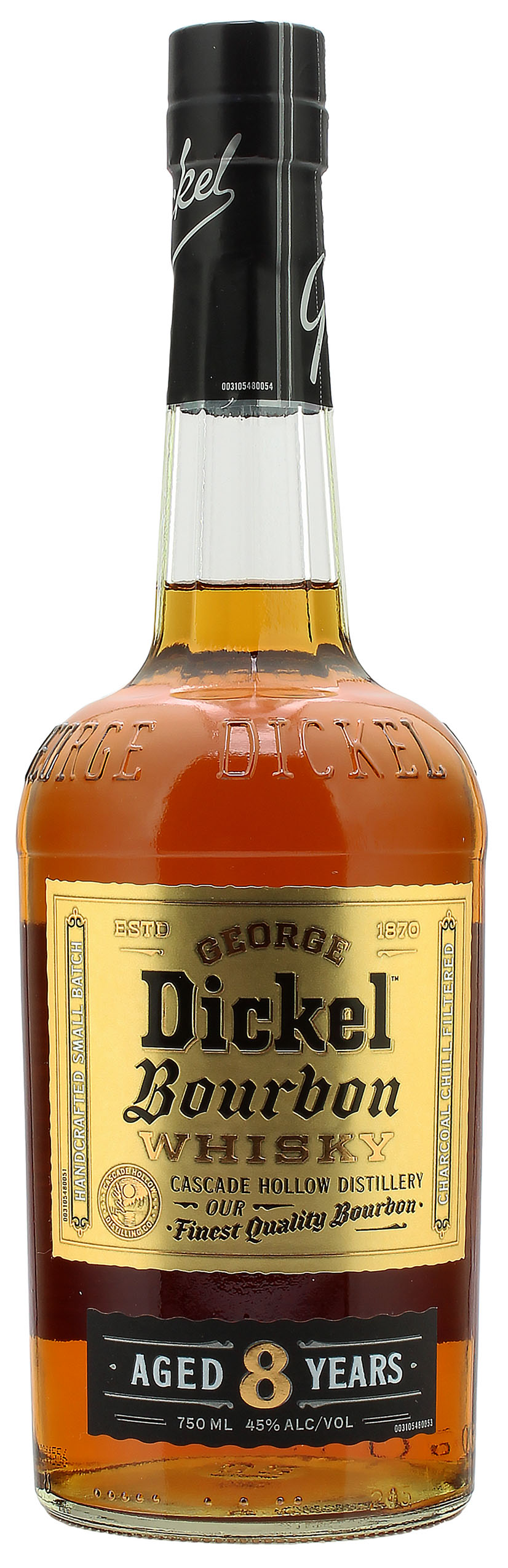 George Dickel 8 Jahre 45.0% 0,7l