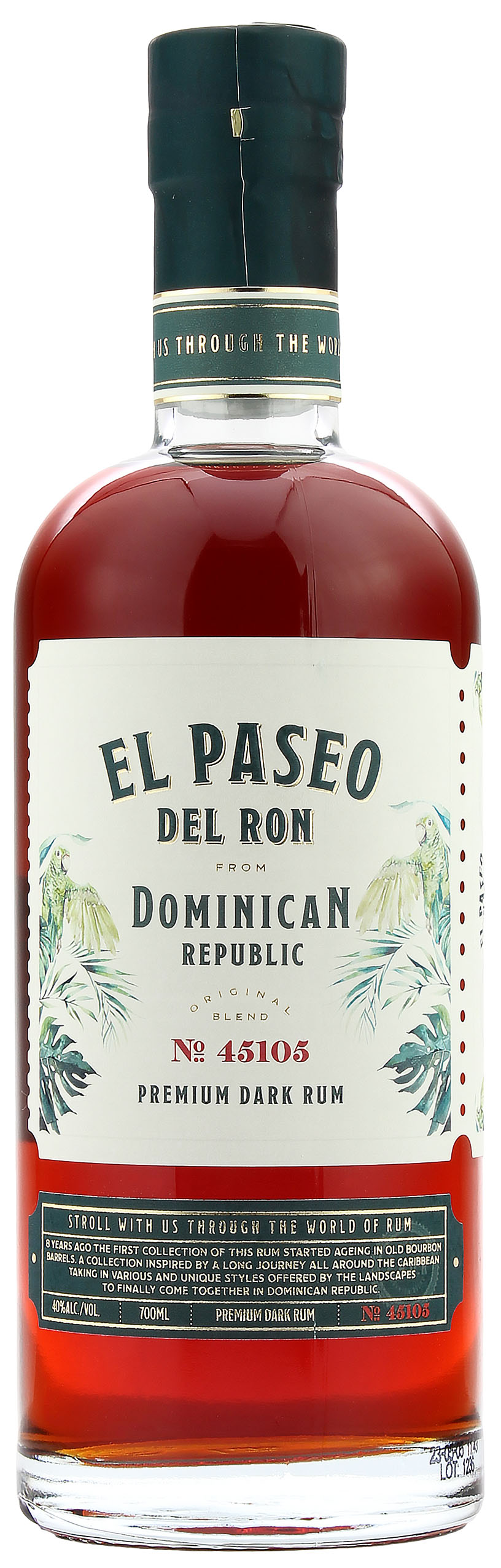 El Paseo Del Ron 40.0% 0,7l
