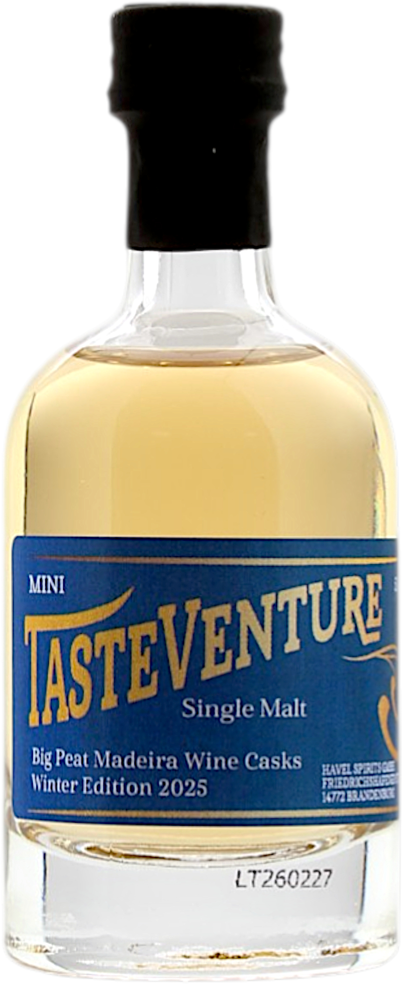 Miniatur Big Peat Madeira Wine Casks Winter Edition 2025 Tasteventure 53.6% 0,05l