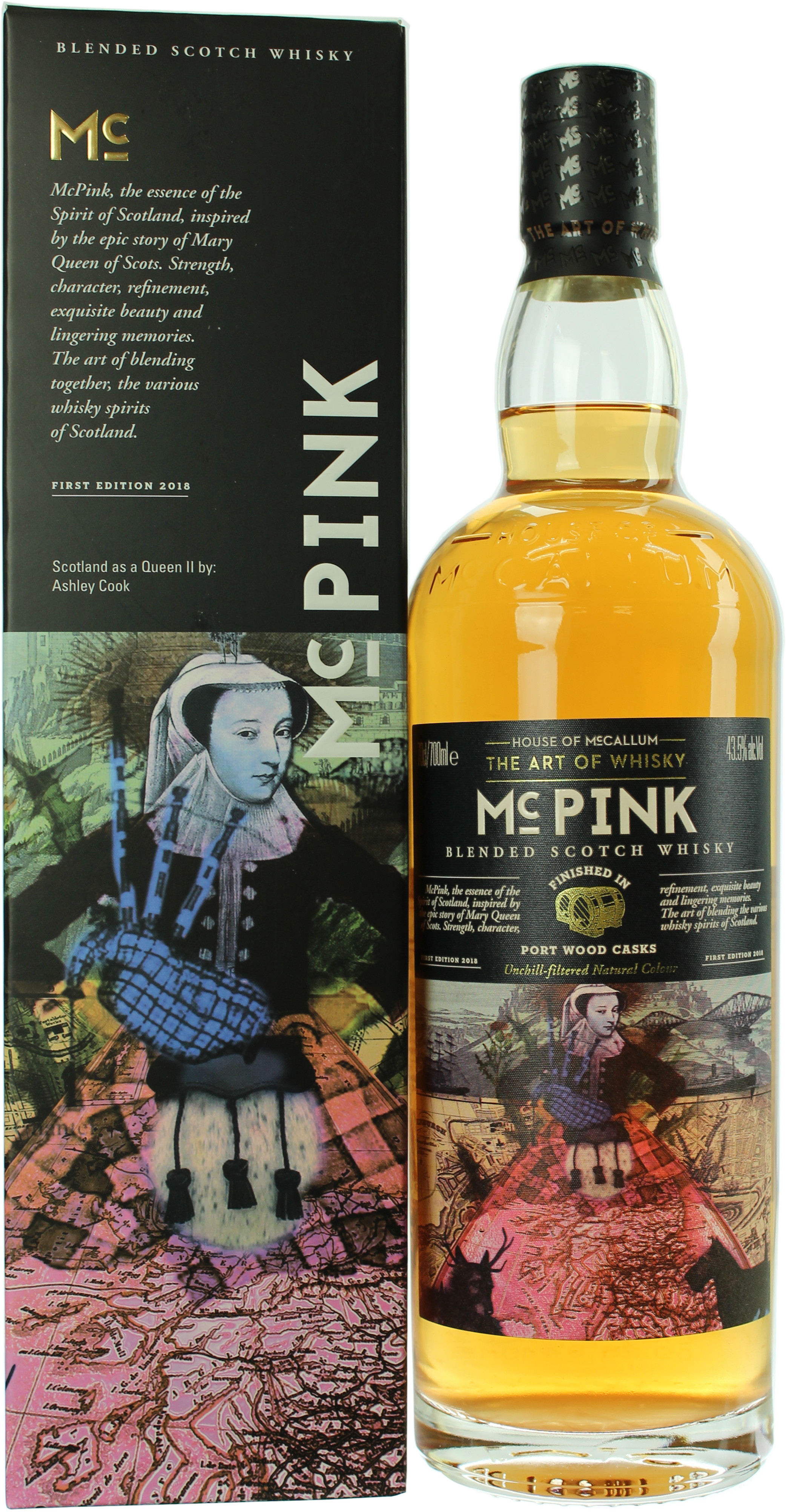 Mc Pink Port Cask Finish House of McCallum 43.5% 0,7l