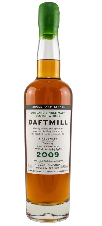 Daftmill 11 Jahre 2009/2021 Sherry Single Cask 60.7% 0,7l