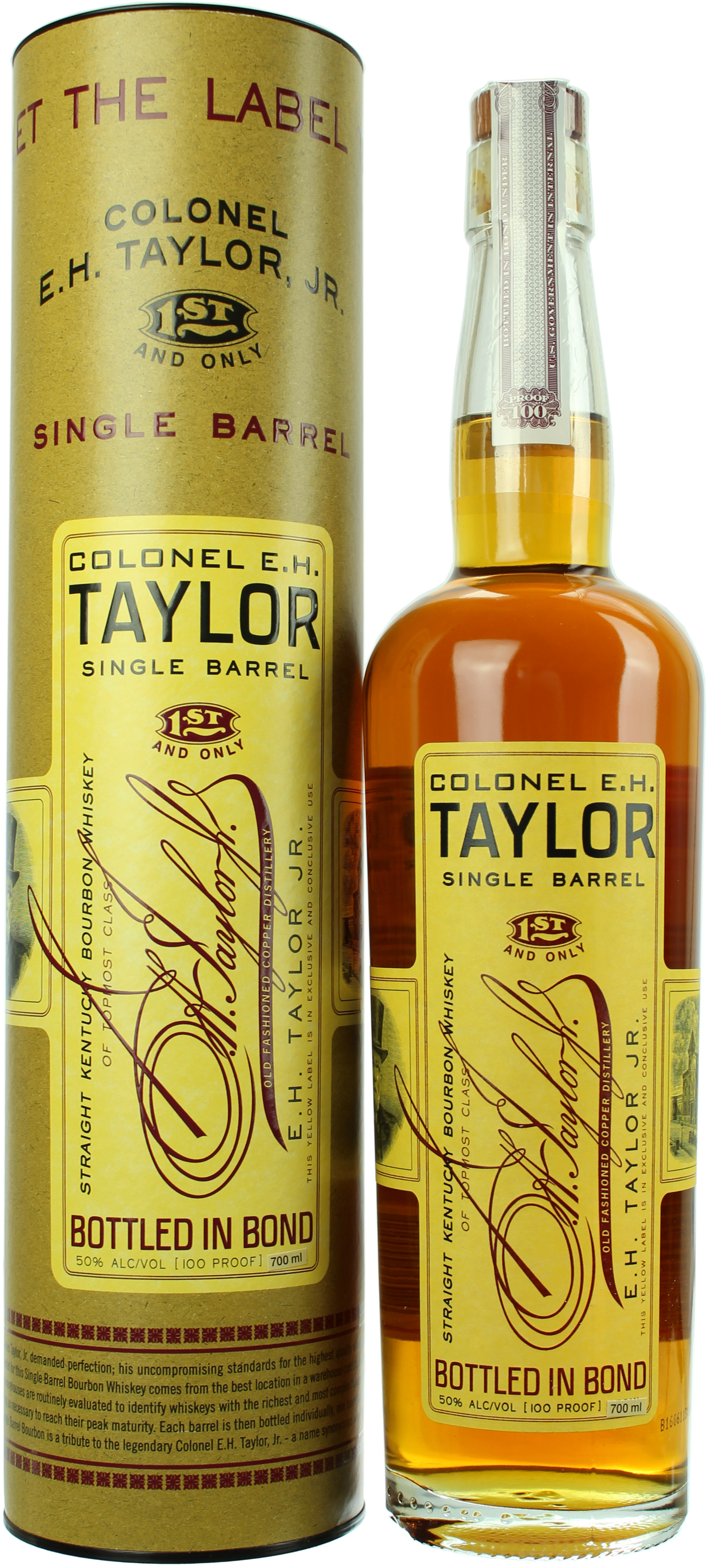 E.H. Taylor Single Barrel Bourbon Whiskey 50.0% 0,7l