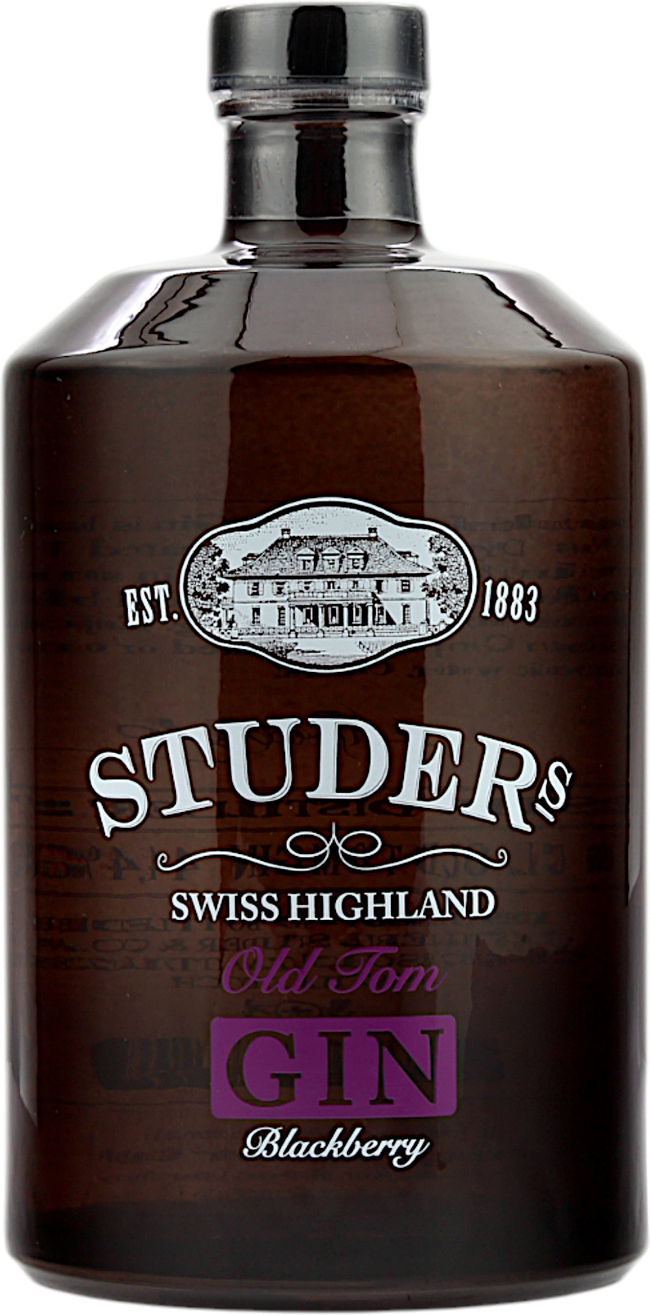 Studer Swiss Highland Old Tom Gin Blackberry 44.4% 0,7l