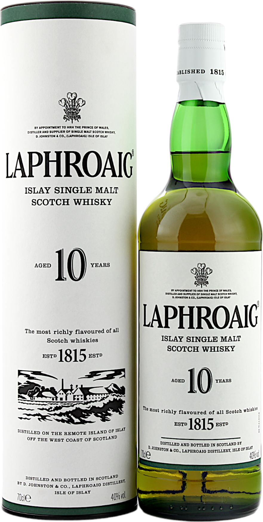 Laphroaig 10 Jahre altes Design 40.0% 0,7l