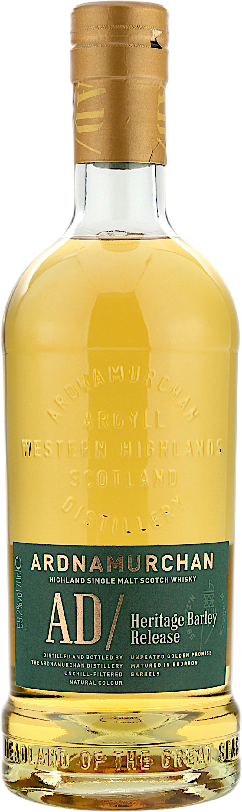 Ardnamurchan 6 Jahre Single Malt Heritage Barley 2025 59.2% 0,7l
