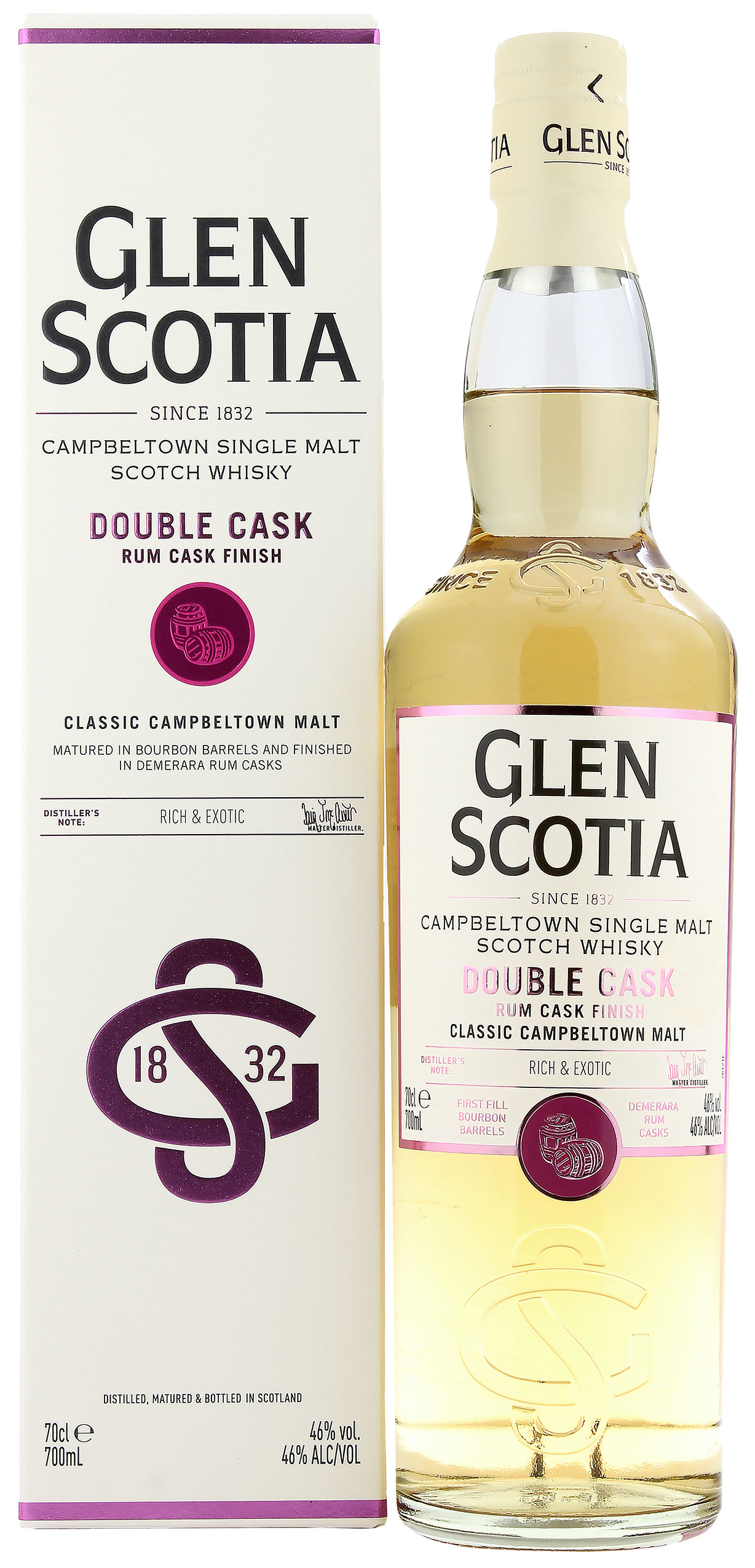 Glen Scotia Double Cask Rum Cask Finish 46.0% 0,7l