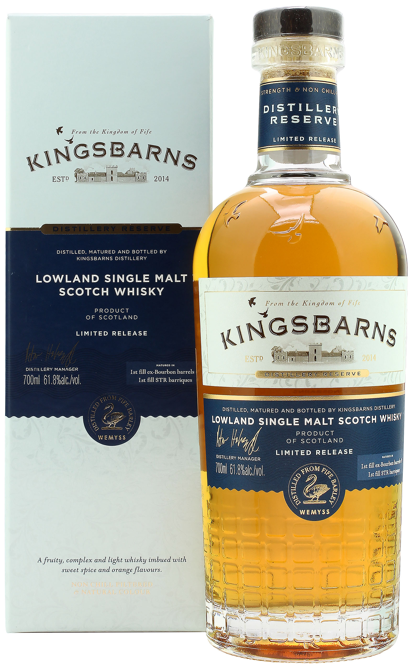 Kingsbarns STR Distillery Reserve 61.8% 0,7l