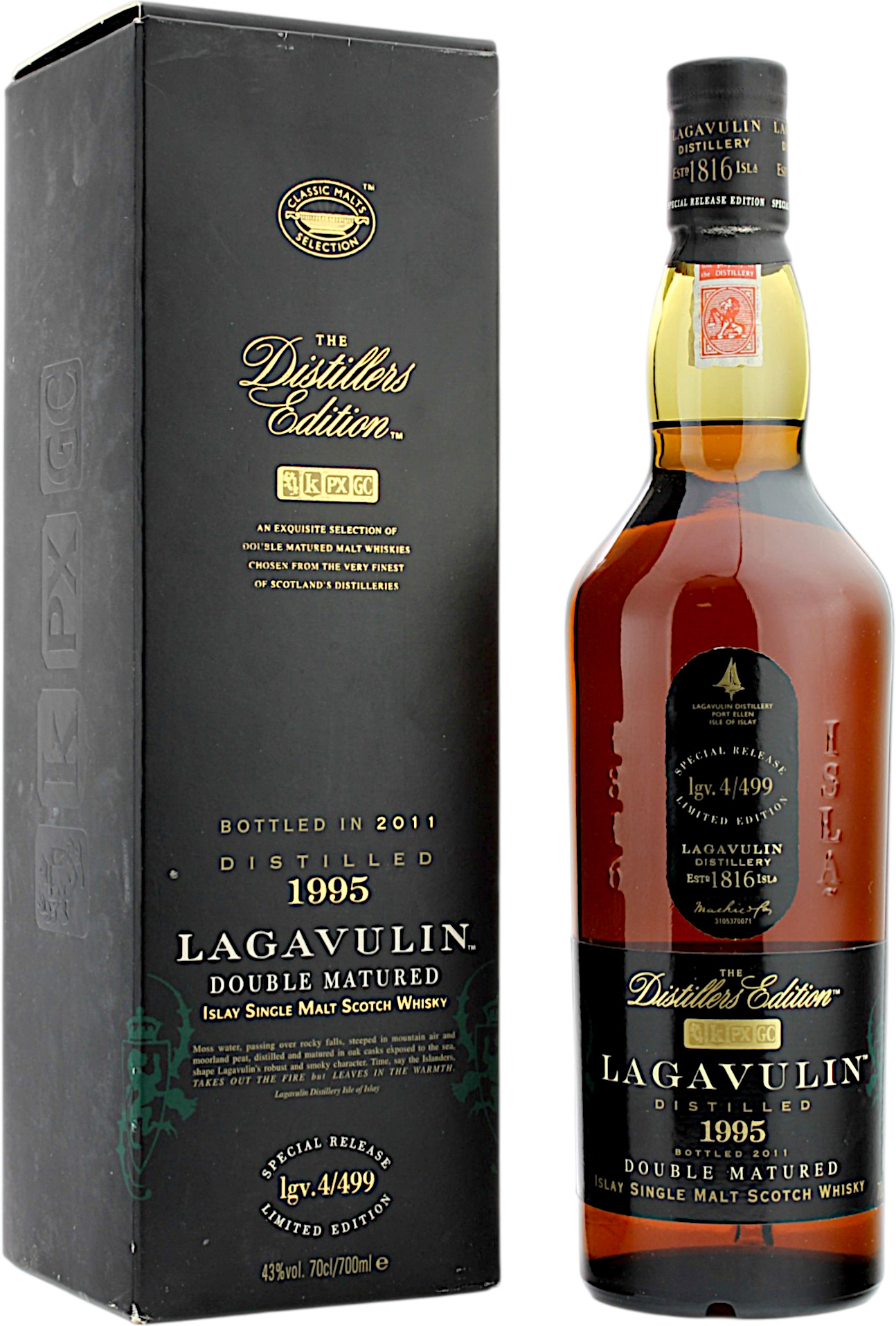 Lagavulin Distillers Edition 1995/2011 43.0% 0,7l