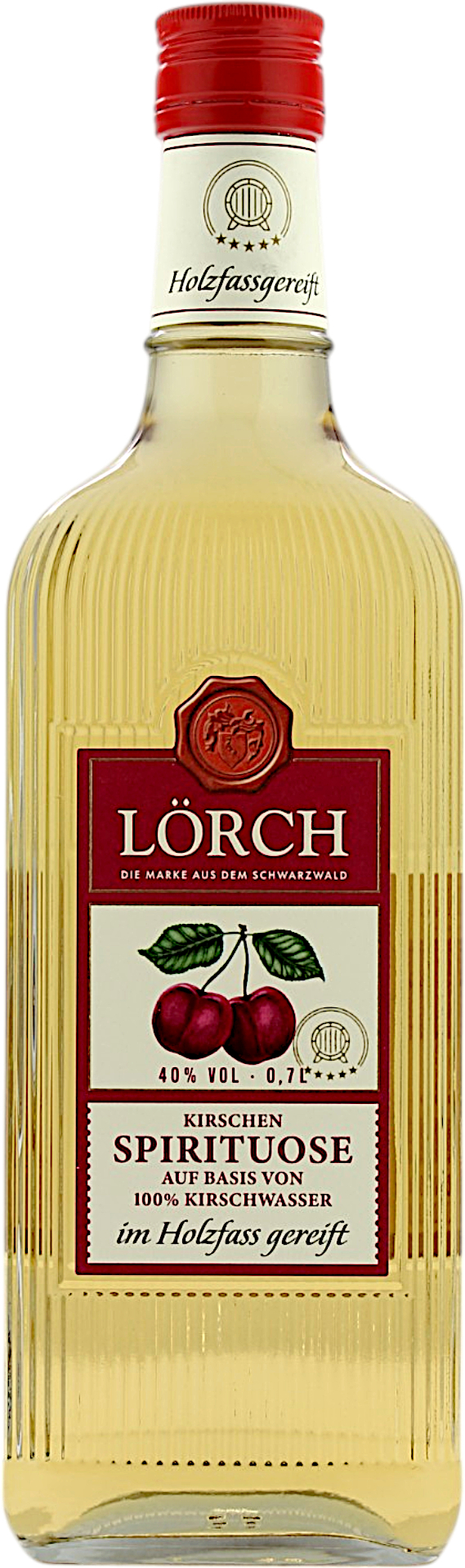Lörch Kirschen Spirituose im Holzfass gereift 40.0% 0,7l