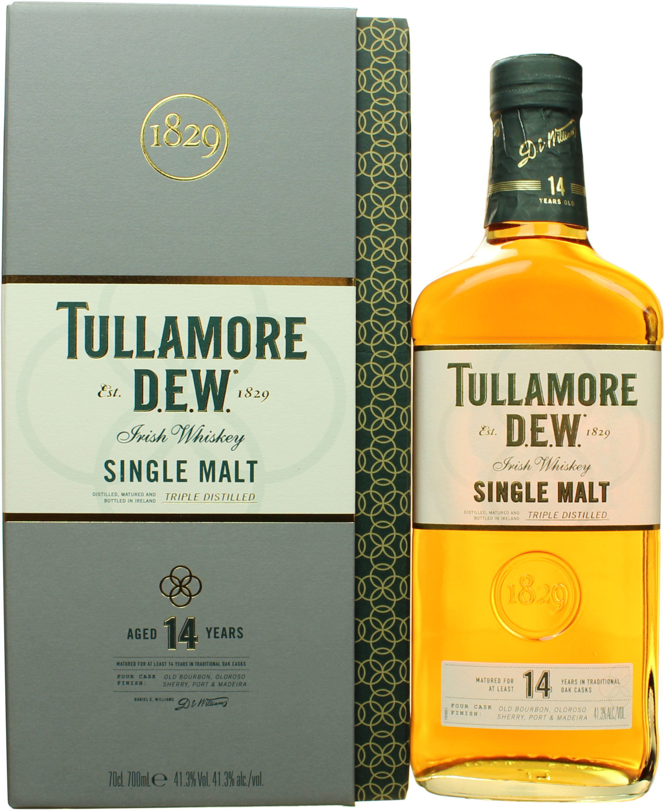 Tullamore Dew 14 Jahre 41.3% 0,7l