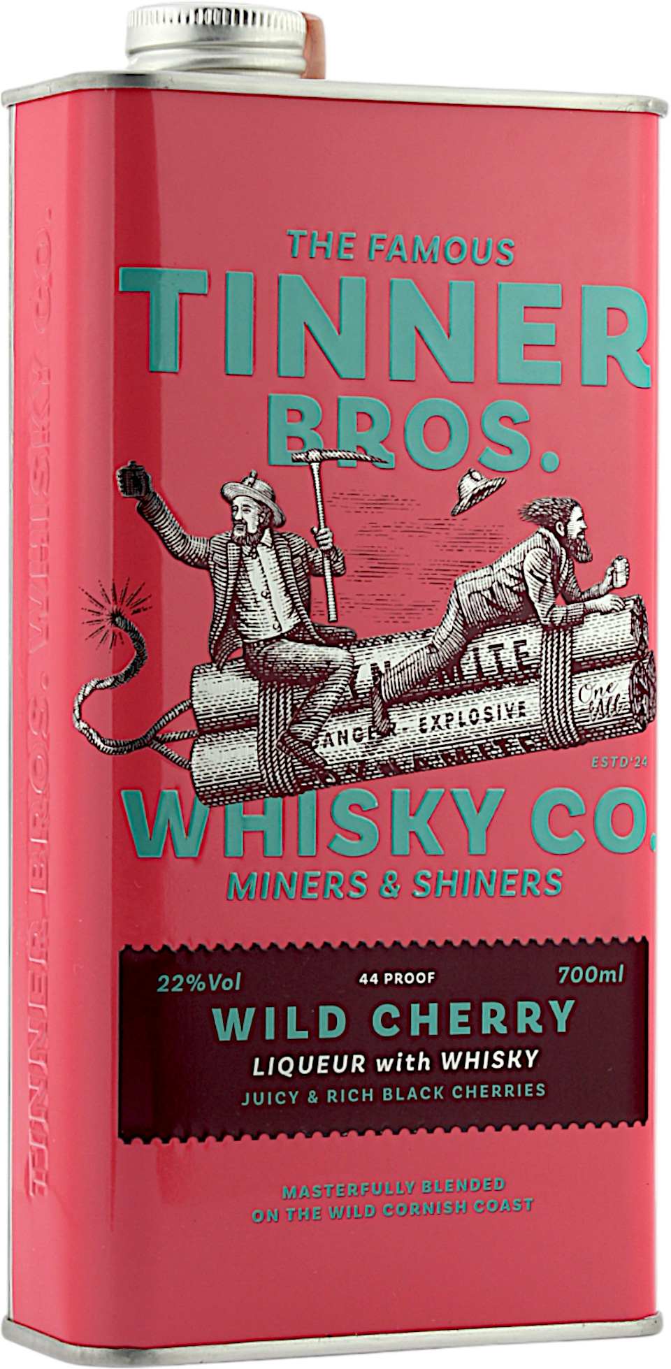 Tinner Bros. Wild Cherry Whisky Liqueur 22.0% 0,7l
