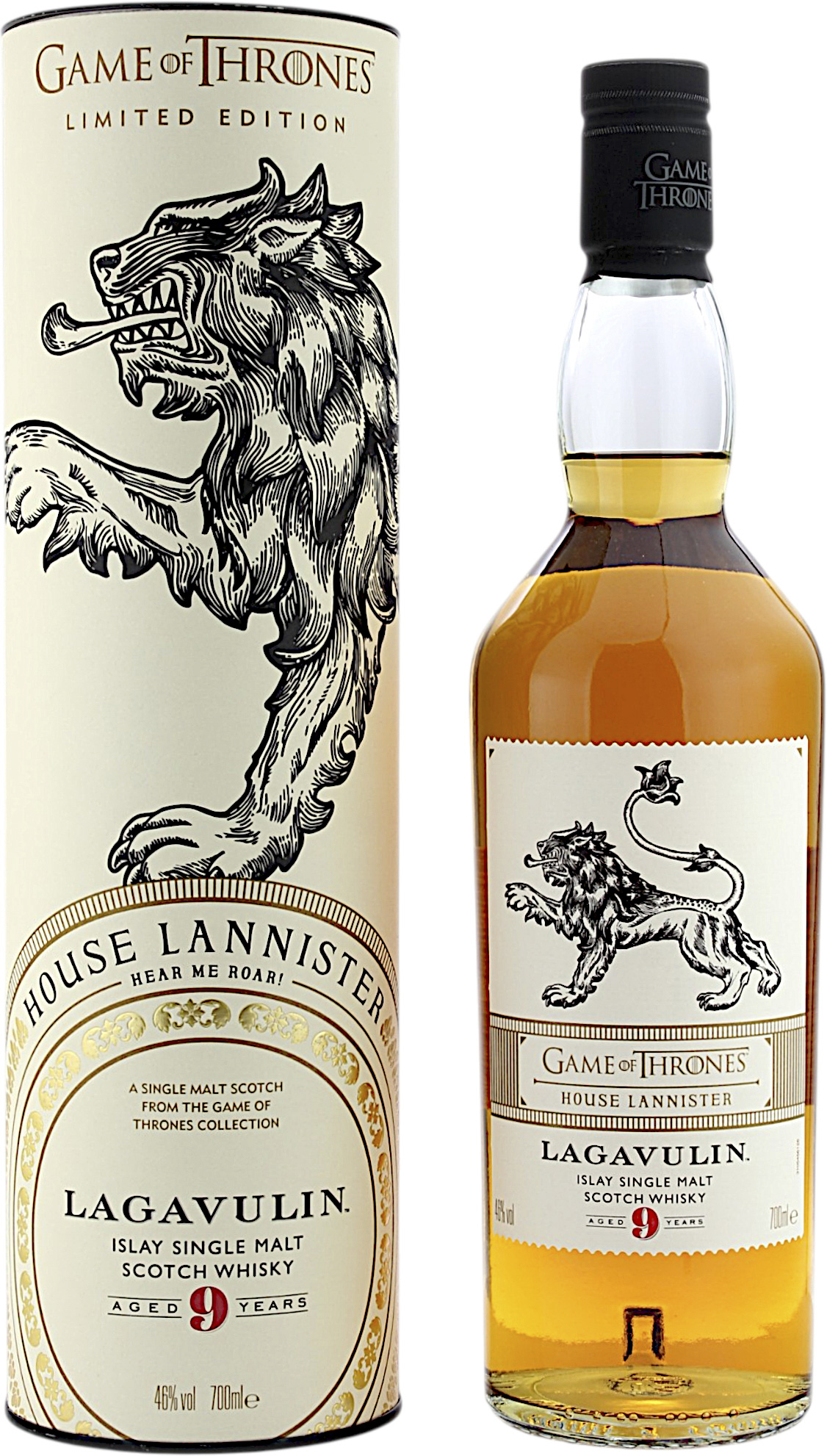 Lagavulin 9 Jahre House Lannister Game of Thrones 46.0% 0,7l
