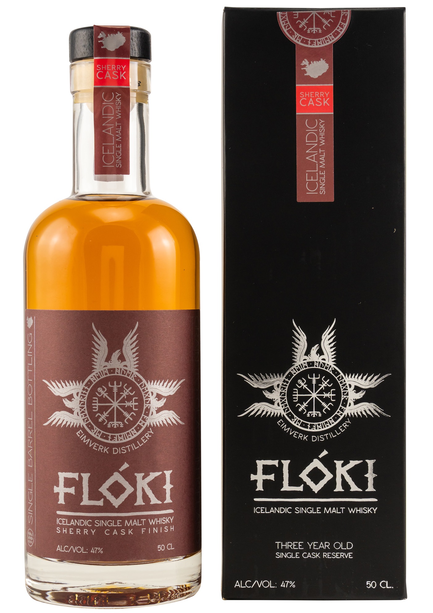 Floki Single Malt Oloroso Sherry Cask Finish (Island) 47.0% 0,5l