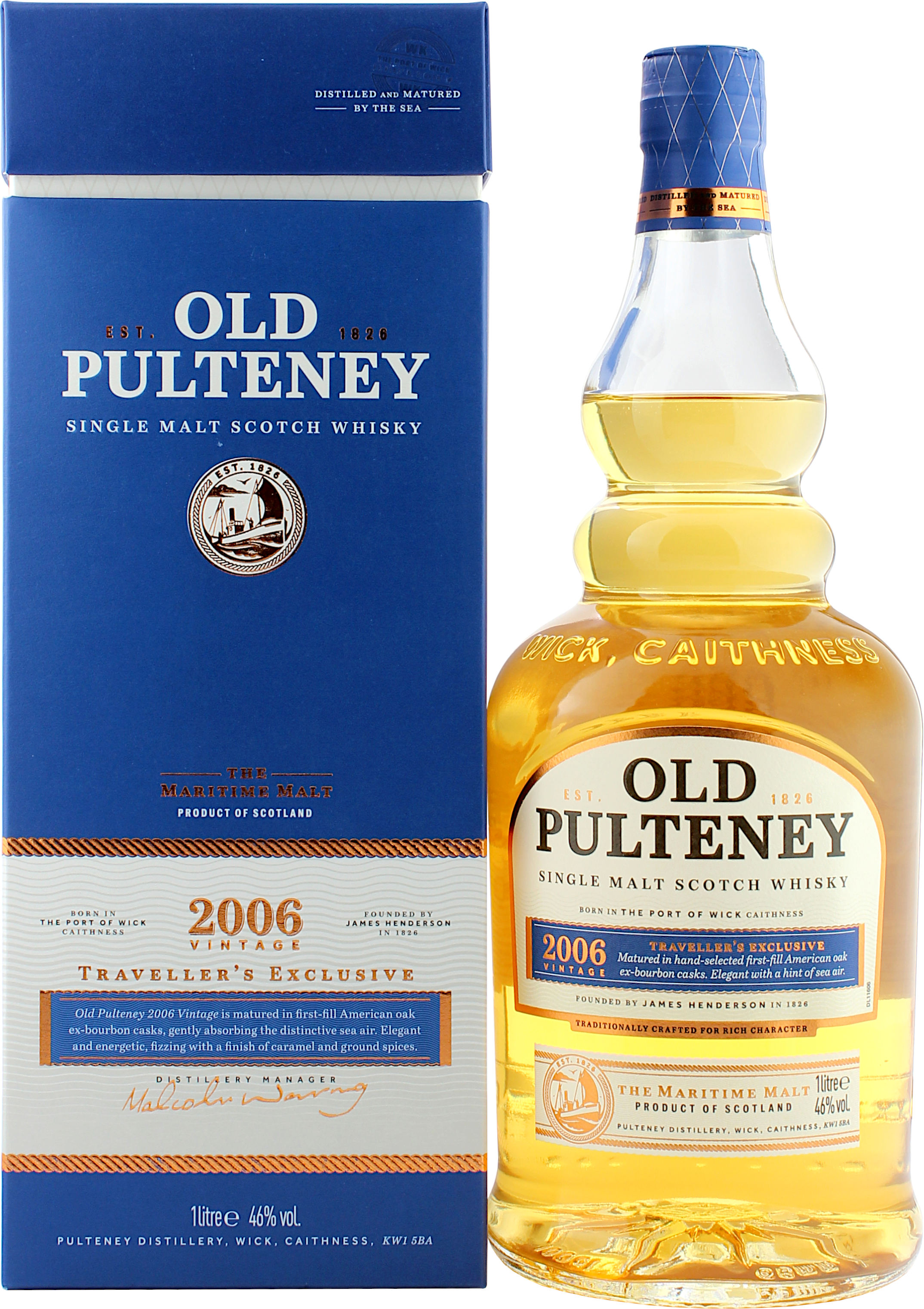 Old Pulteney 2006 Travellers Exclusive 46.0% 1 Liter