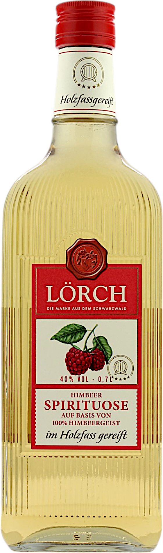 Lörch Himbeer Spirituose im Holzfass gereift 40.0% 0,7l