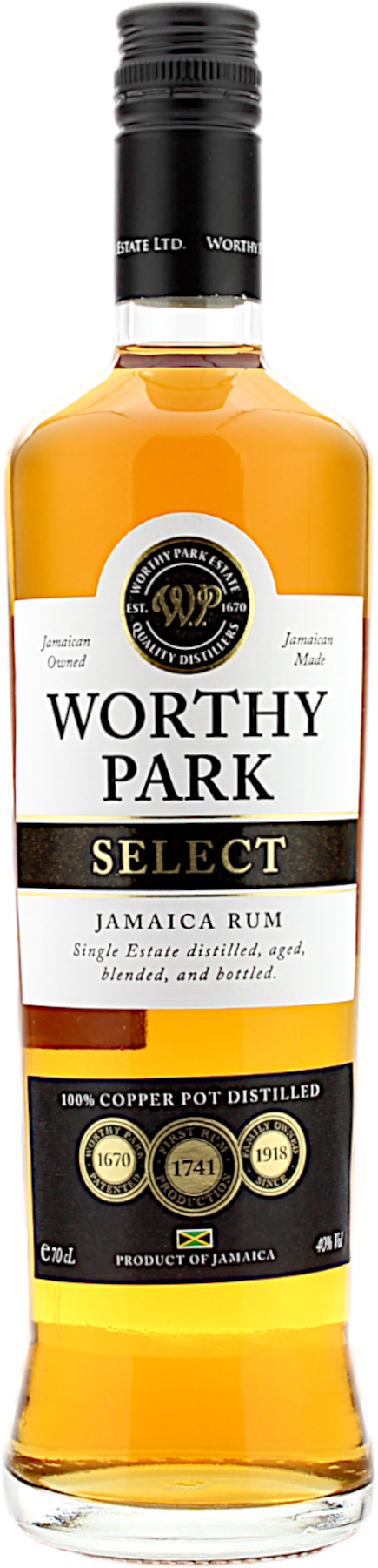 Worthy Park Select 40.0% 0,7l