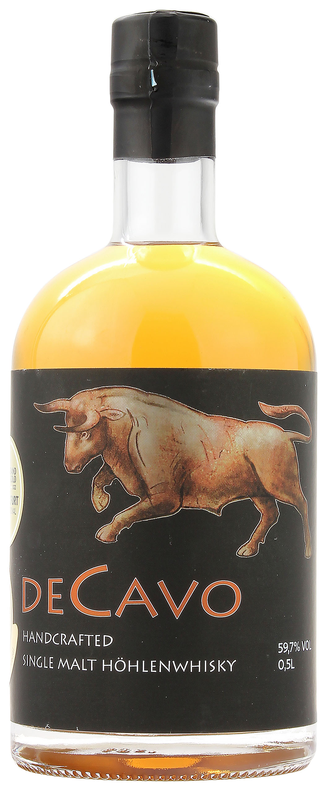 DeCavo Single Malt Höhlenwhisky 6 Jahre 55.8% 0,5l