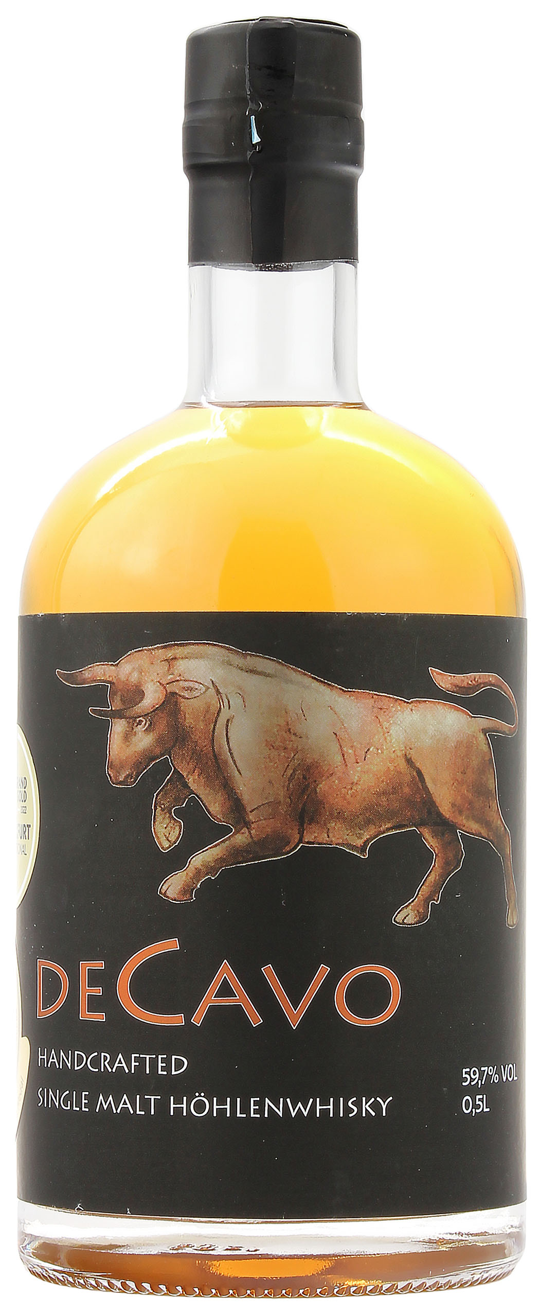 DeCavo Single Malt Höhlenwhisky 3 Jahre 59.7% 0,5l