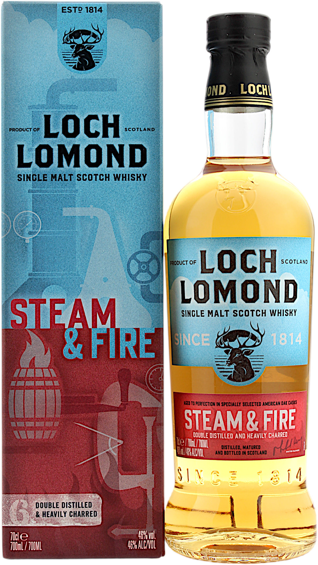 Loch Lomond Steam & Fire 46.0% 0,7l